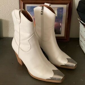 White western booties